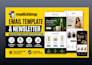 design responsive mailchimp email template and newsletter